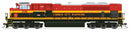 PREORDER Broadway Limited Imports HO 9764 EMD SD70ACe Diesel Locomotive with Smoke, Kansas City Southern