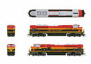 Broadway Limited Imports HO 9766 EMD SD70ACe Diesel Locomotive, Kansas City Southern