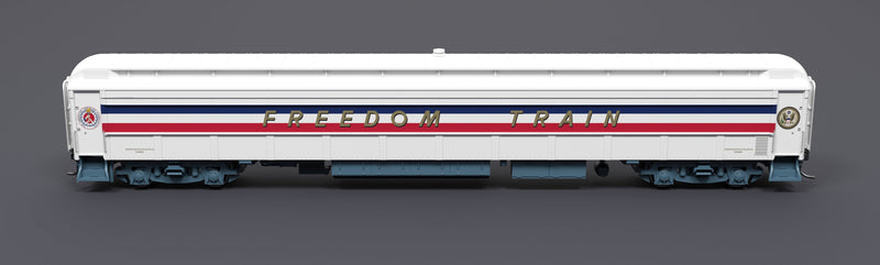 PREORDER Broadway Limited Imports HO 9734 80' Passenger Coach, Freedom Train 1947