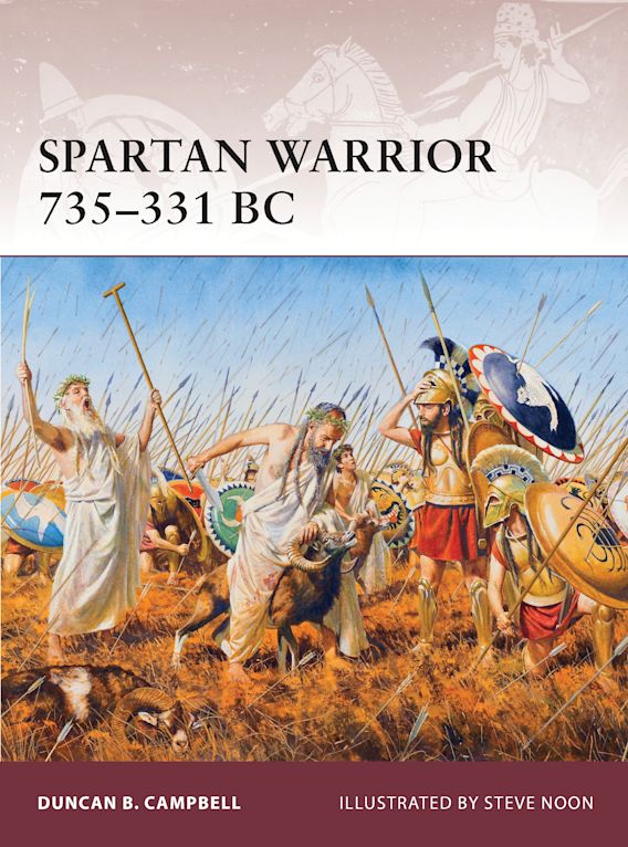 Osprey Publishing WAR 163 Warrior Spartan Warrior 735-331 BC