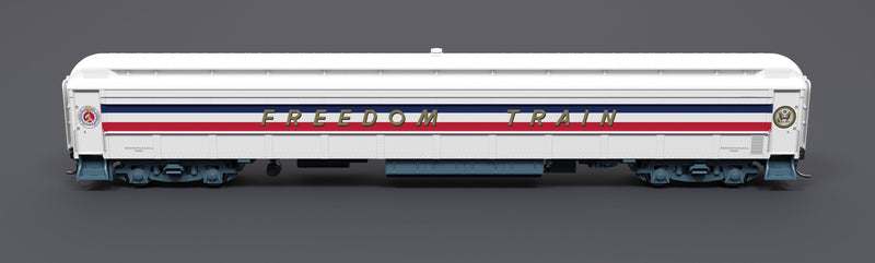 PREORDER Broadway Limited Imports HO 9734 80' Passenger Coach, Freedom Train 1947