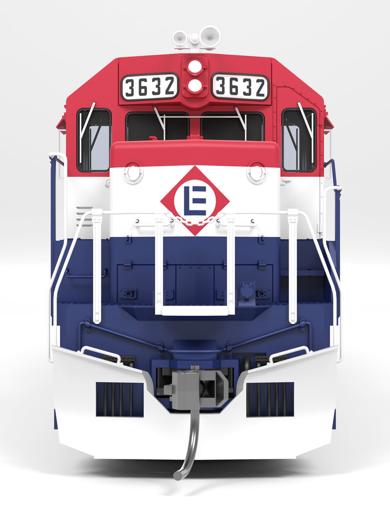 Broadway Limited Imports HO 9801 EMD SD45 Diesel Locomotive, Erie Lackawanna
