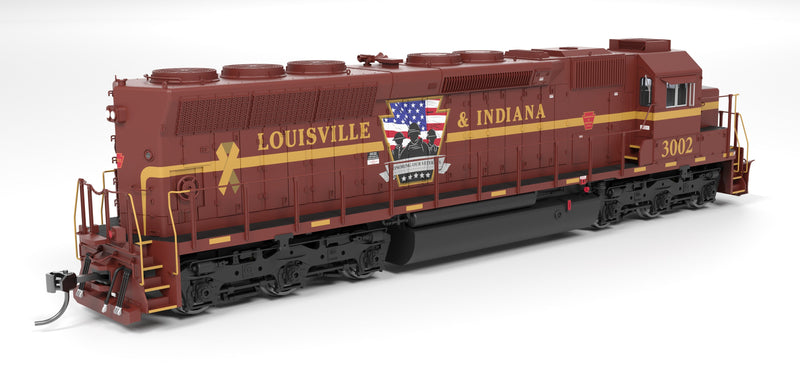 PREORDER Broadway Limited Imports HO 9811 EMD SD45 Diesel Locomotive, Louisville & Indiana