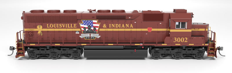 PREORDER Broadway Limited Imports HO 9811 EMD SD45 Diesel Locomotive, Louisville & Indiana