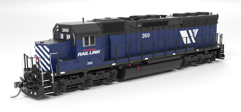Broadway Limited Imports HO 9818 EMD SD45 Diesel Locomotive, Montana Rail Link