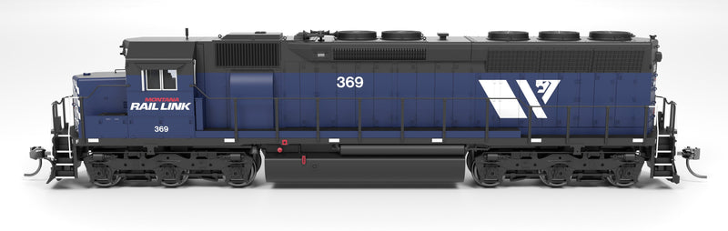 Broadway Limited Imports HO 9818 EMD SD45 Diesel Locomotive, Montana Rail Link