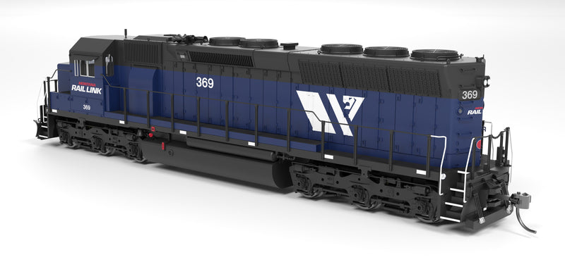 Broadway Limited Imports HO 9818 EMD SD45 Diesel Locomotive, Montana Rail Link