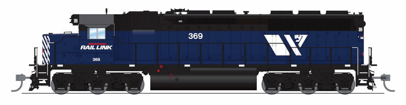 Broadway Limited Imports HO 9818 EMD SD45 Diesel Locomotive, Montana Rail Link