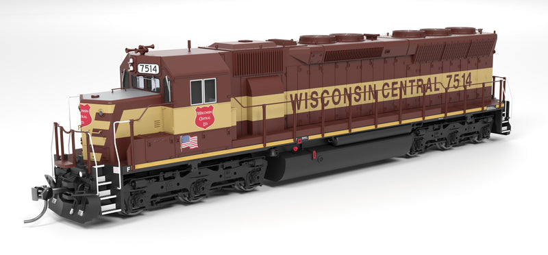 PREORDER Broadway Limited Imports HO 9827 EMD SD45 Diesel Locomotive, Wisconsin Central