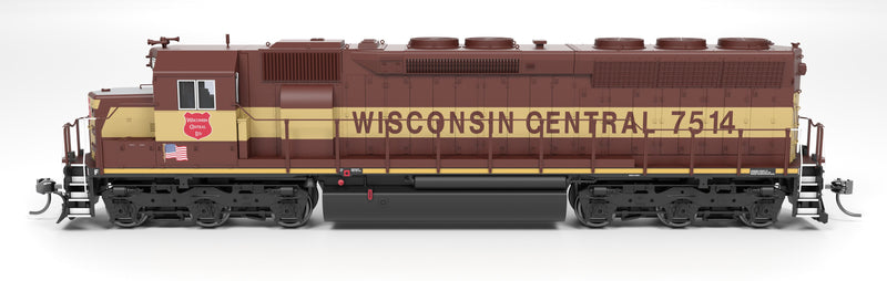 PREORDER Broadway Limited Imports HO 9825 EMD SD45 Diesel Locomotive, Wisconsin Central