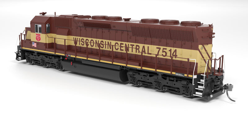 PREORDER Broadway Limited Imports HO 9825 EMD SD45 Diesel Locomotive, Wisconsin Central
