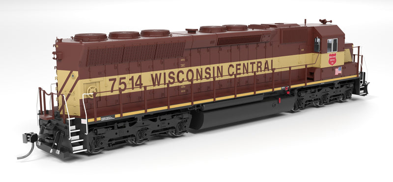 PREORDER Broadway Limited Imports HO 9825 EMD SD45 Diesel Locomotive, Wisconsin Central