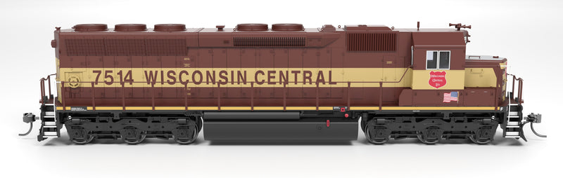 PREORDER Broadway Limited Imports HO 9825 EMD SD45 Diesel Locomotive, Wisconsin Central