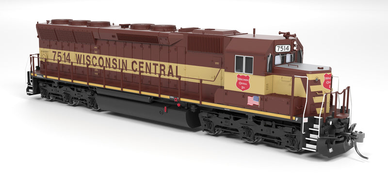 PREORDER Broadway Limited Imports HO 9825 EMD SD45 Diesel Locomotive, Wisconsin Central