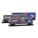 Micro-Trains N 983105108 50' Single Door Rib Side Box Car Without Roofwalk, Montana Rail Link