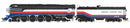 Broadway Limited Imports HO 9840 GS-4 4-8-4 Steam Locomotive with Smoke, Southern Pacific "1975 American Freedom Train"