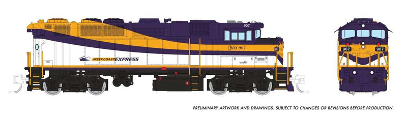 PREORDER Rapido 519525 N GMDD F59PH - Sound and DCC -- West Coast Express