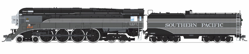 PREORDER Broadway Limited Imports HO 9844 GS-4 4-8-4 Steam Locomotive with Smoke, Southern Pacific "Lark Two-Tone Gray Fantasy"