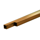 K & S Precision Metals 9853 Square Brass Tube 300mm Long x .45mm Wall x 5mm (2 pieces)