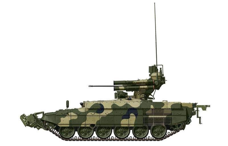 Meng-Model TS-010 RUSSIAN “TERMINATOR” FIRE SUPPORT COMBAT VEHICLE BMPT w/KMT-8 MINE CLEANING SYSTEM & EMT ELECTROMAGNETIC COUNTERMINE SYSTEM 1:35