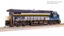 Broadway Limited Imports HO 9862 GE ES44AC Diesel Locomotive with Smoke, CSX C&O Heritage