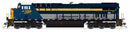 PREORDER Broadway Limited Imports HO 9862 GE ES44AC Diesel Locomotive with Smoke, CSX C&O Heritage