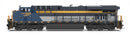 PREORDER Broadway Limited Imports HO 9862 GE ES44AC Diesel Locomotive with Smoke, CSX C&O Heritage