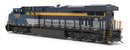PREORDER Broadway Limited Imports HO 9862 GE ES44AC Diesel Locomotive with Smoke, CSX C&O Heritage