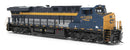 PREORDER Broadway Limited Imports HO 9862 GE ES44AC Diesel Locomotive with Smoke, CSX C&O Heritage