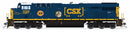 PREORDER Broadway Limited Imports HO 9867 GE ES44AC Diesel Locomotive, CSX Spirit of West Springfield