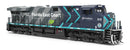 Broadway Limited Imports HO 9868 GE ES44AC Diesel Locomotive with Smoke, Florida East Coast