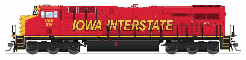 PREORDER Broadway Limited Imports HO 9872 GE ES44AC Diesel Locomotive with Smoke, Iowa Interstate 30th Anniversary Rock Island