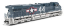 Broadway Limited Imports HO 9874 GE ES44AC Diesel Locomotive with Smoke, US Navy