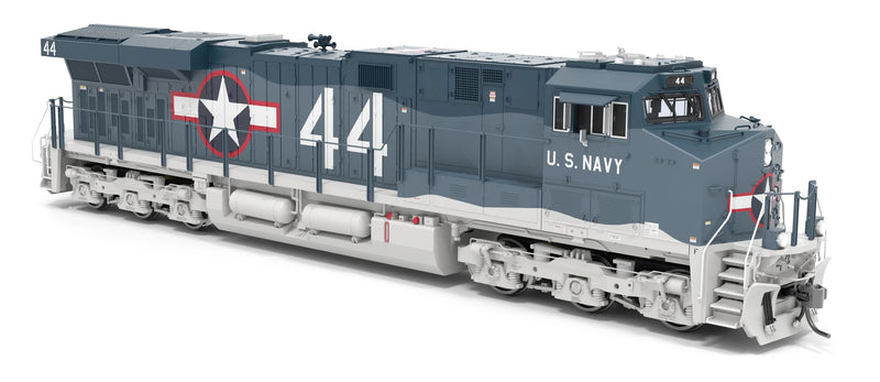 PREORDER Broadway Limited Imports HO 9874 GE ES44AC Diesel Locomotive with Smoke, US Navy