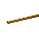 K & S Precision Metals 9885 Brass Channel 300mm Long x .014 Wall x 1/8