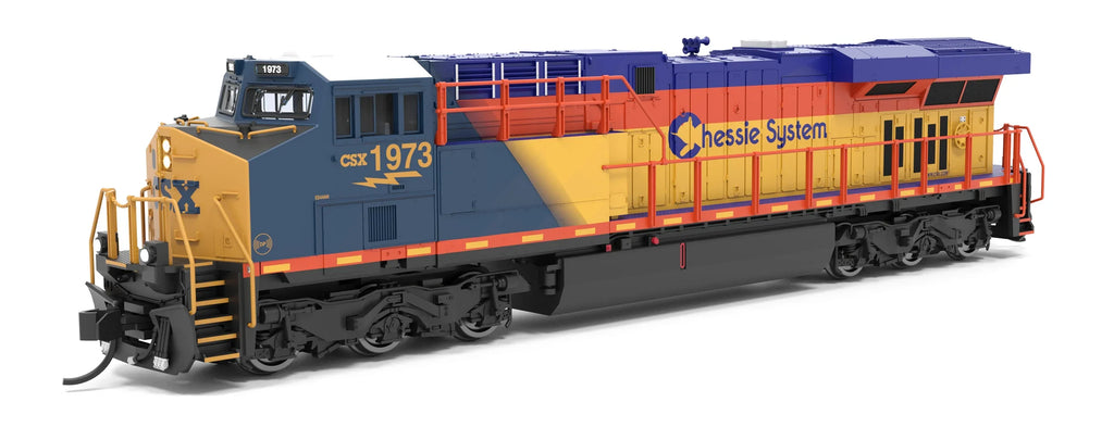 Broadway Limited Imports N 9888 GE ES44AC Diesel Locomotive, CSX Chess