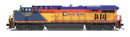 Broadway Limited Imports N 9889 GE ES44AC Diesel Locomotive, CSX Chessie System Heritage