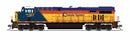 Broadway Limited Imports N 9889 GE ES44AC Diesel Locomotive, CSX Chessie System Heritage