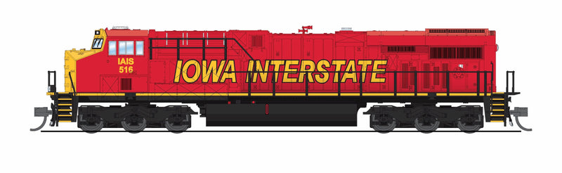 PREORDER Broadway Limited Imports N 9894 GE ES44AC Diesel Locomotive, Iowa Interstate 30th Anniversary Rock Island