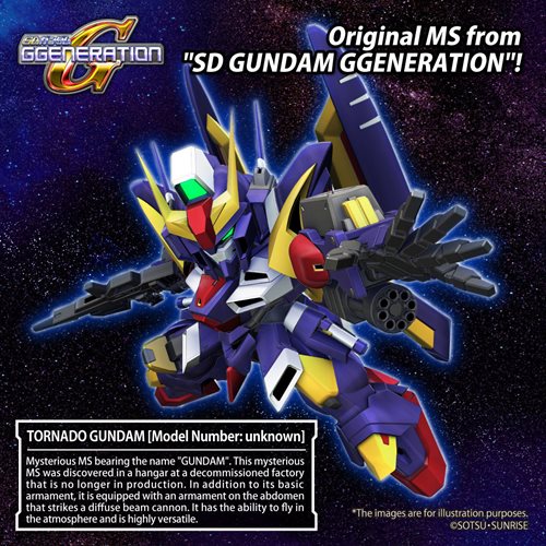 SD Gundam Cross Silhouette Tornado Gundam Model Kit 2657990