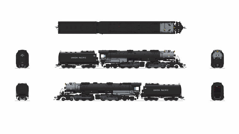 PREORDER Broadway Limited Imports HO 9914 CSA-2 Brass Hybrid UP Early Challenger, Union Pacific Post-1947