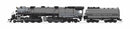 PREORDER Broadway Limited Imports HO 9915 CSA-2 Brass Hybrid UP Early Challenger with Smoke, Union Pacific Two-tone Gray Fantasy Paint