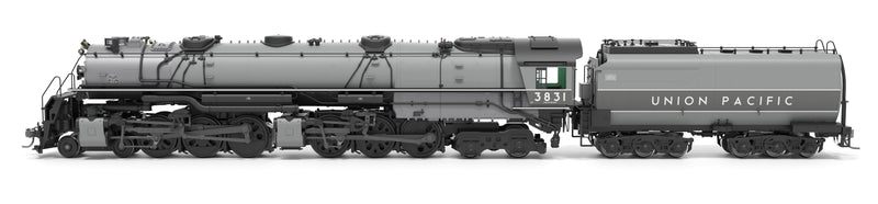 PREORDER Broadway Limited Imports HO 9915 CSA-2 Brass Hybrid UP Early Challenger with Smoke, Union Pacific Two-tone Gray Fantasy Paint