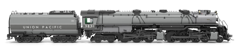 PREORDER Broadway Limited Imports HO 9915 CSA-2 Brass Hybrid UP Early Challenger with Smoke, Union Pacific Two-tone Gray Fantasy Paint