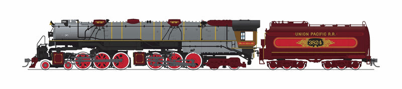 PREORDER Broadway Limited Imports HO 9920 CSA-2 Brass Hybrid UP Early Challenger, Union Pacific Ornate 1800's Fantasy Paint