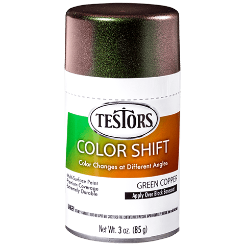 Rust-oleum 340911 Testors Color Shift Aerosol, Green Copper (3oz)