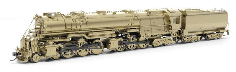 PREORDER Broadway Limited Imports HO 9922 CSA-2 Brass Hybrid UP Early Challenger, Painted Brass Painted Brass