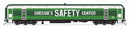 PREORDER Broadway Limited Imports HO 9931 Railroad Instruction Car, Chessie System-B&O Safety Center
