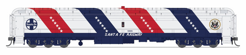 PREORDER Broadway Limited Imports HO 9937 Railroad Exhibit Car, Atchison Topeka & Santa Fe