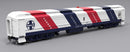 PREORDER Broadway Limited Imports HO 9937 Railroad Exhibit Car, Atchison Topeka & Santa Fe